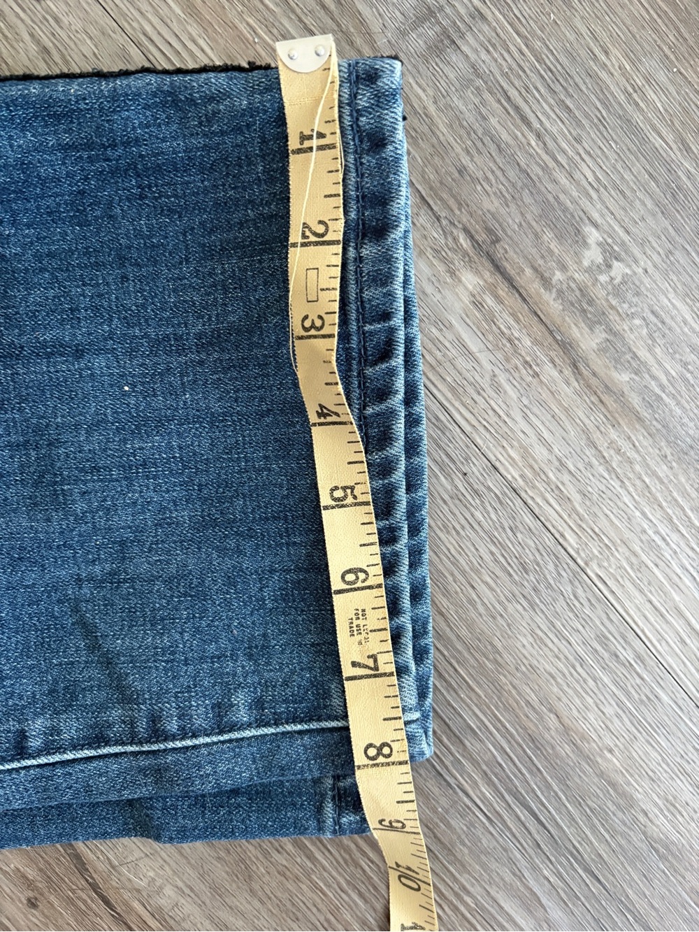 Talbots Dark Blue Straight Jeans with Side Trim - Picture 5 of 7